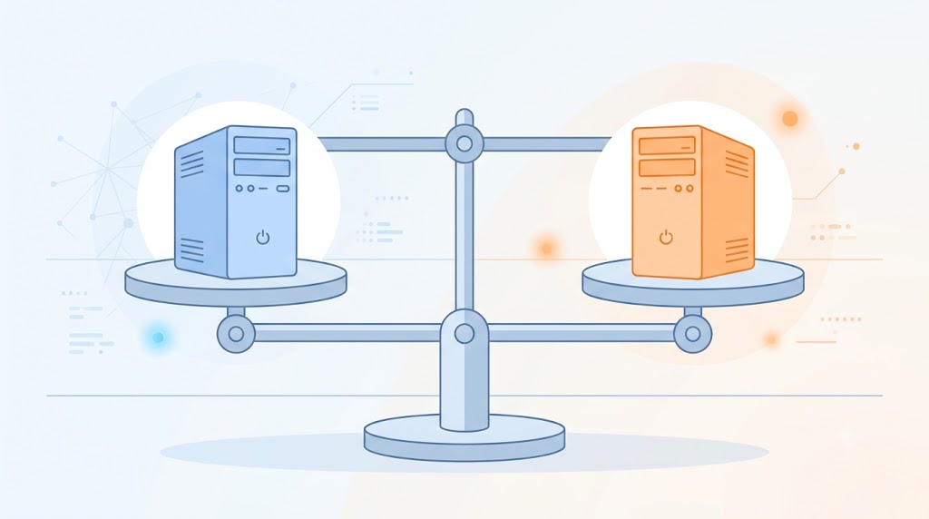 マウスコンピューターとドスパラの比較イメージ